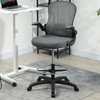 Image 1: Vinsetto Ergonomic Mesh-Back Chair
