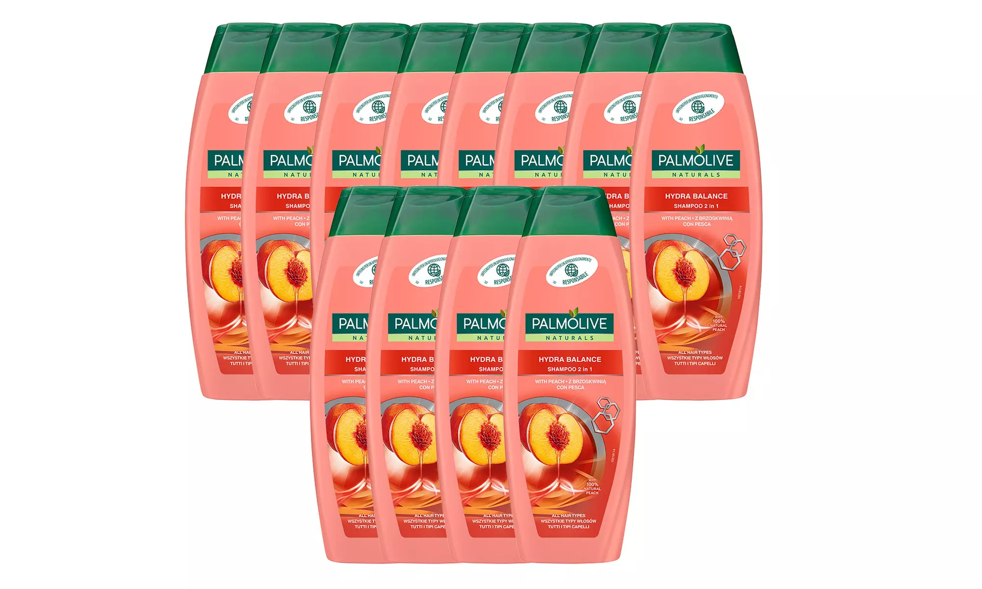 Set da 12 pezzi di shampoo Palmolive