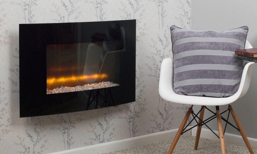 Image 1: Beldray Indoor LED Wall Fire