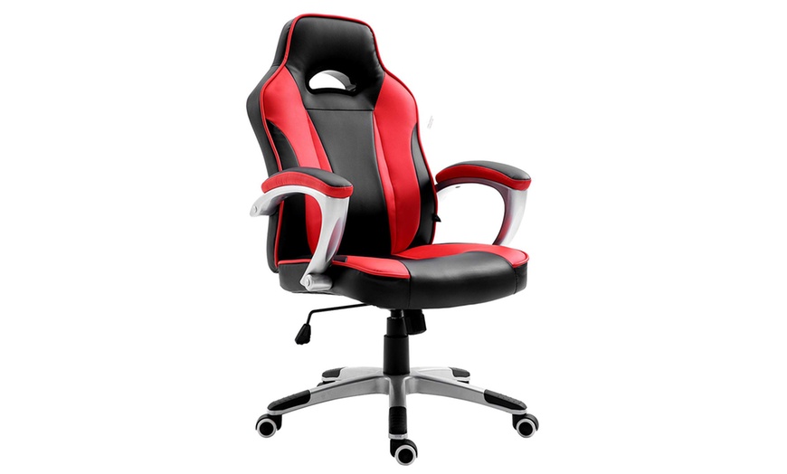 Image 4: Racing Car Seat Office Chair