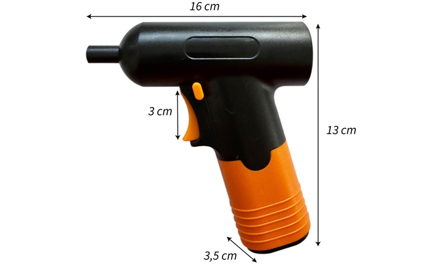 Image 4: Mini taladro atornillador 3.7 V 