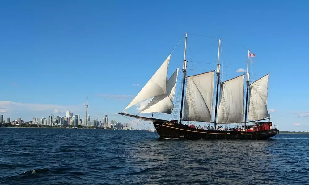 Lake Ontario Cruise on Tall Ship Kajama with Skyline Views