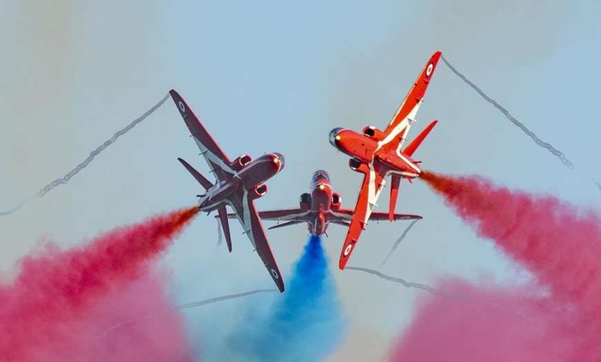 Image 1: Eastbourne Airshow Seated with Buffet Lunch