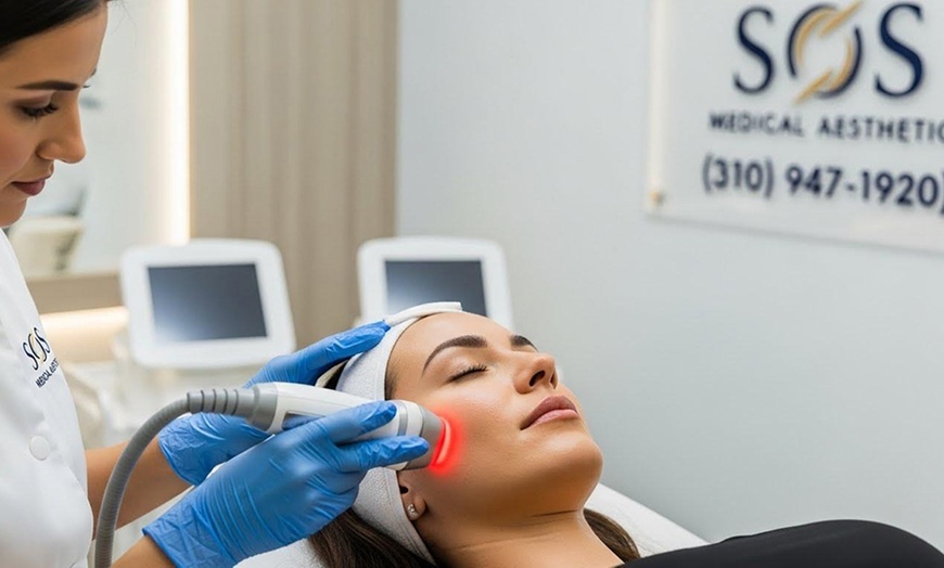 Image 2: 1 or 3 New Thermage Oligio: Face Only or with Neck|Age 35-65 (120 min)