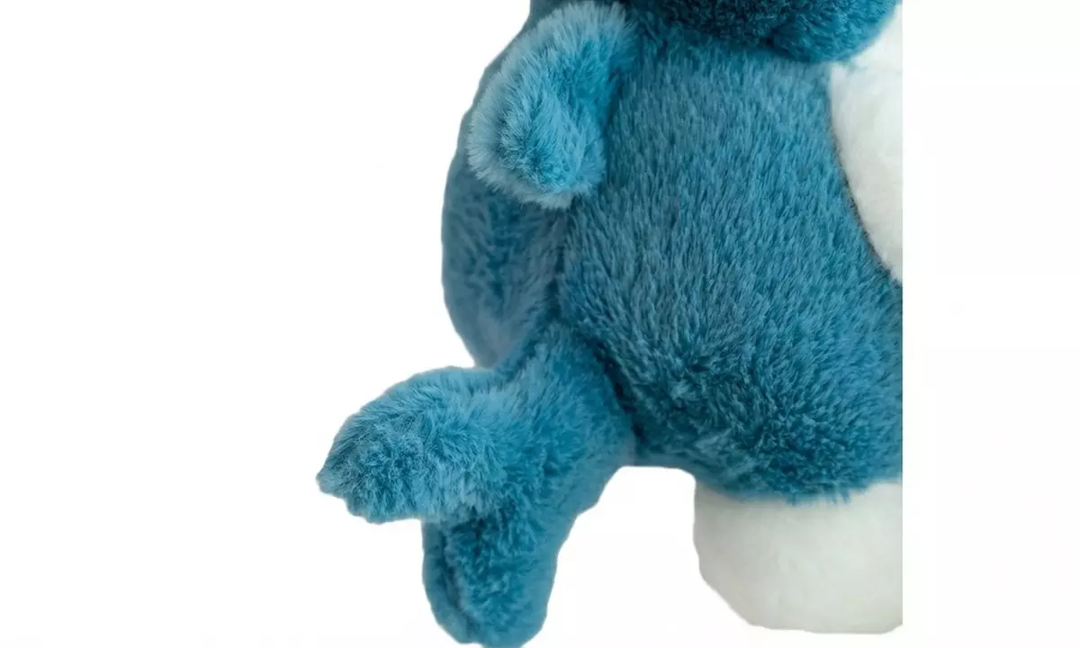 Plüsch-Umarmungsbegleiter mit Herzschlagsimulator und Reißverschluss