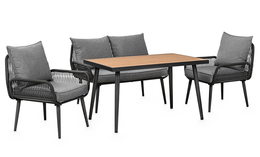 Image 4: Loungeset "Sienna" voor 4 of 6 personen