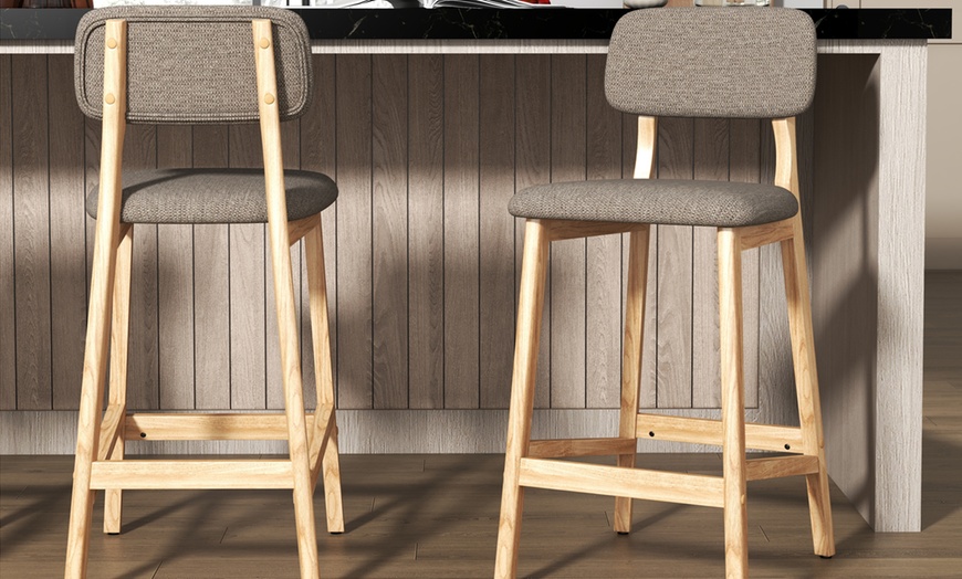 Image 10: Lot de 2 chaises de bar "Clyde" de Doosense 