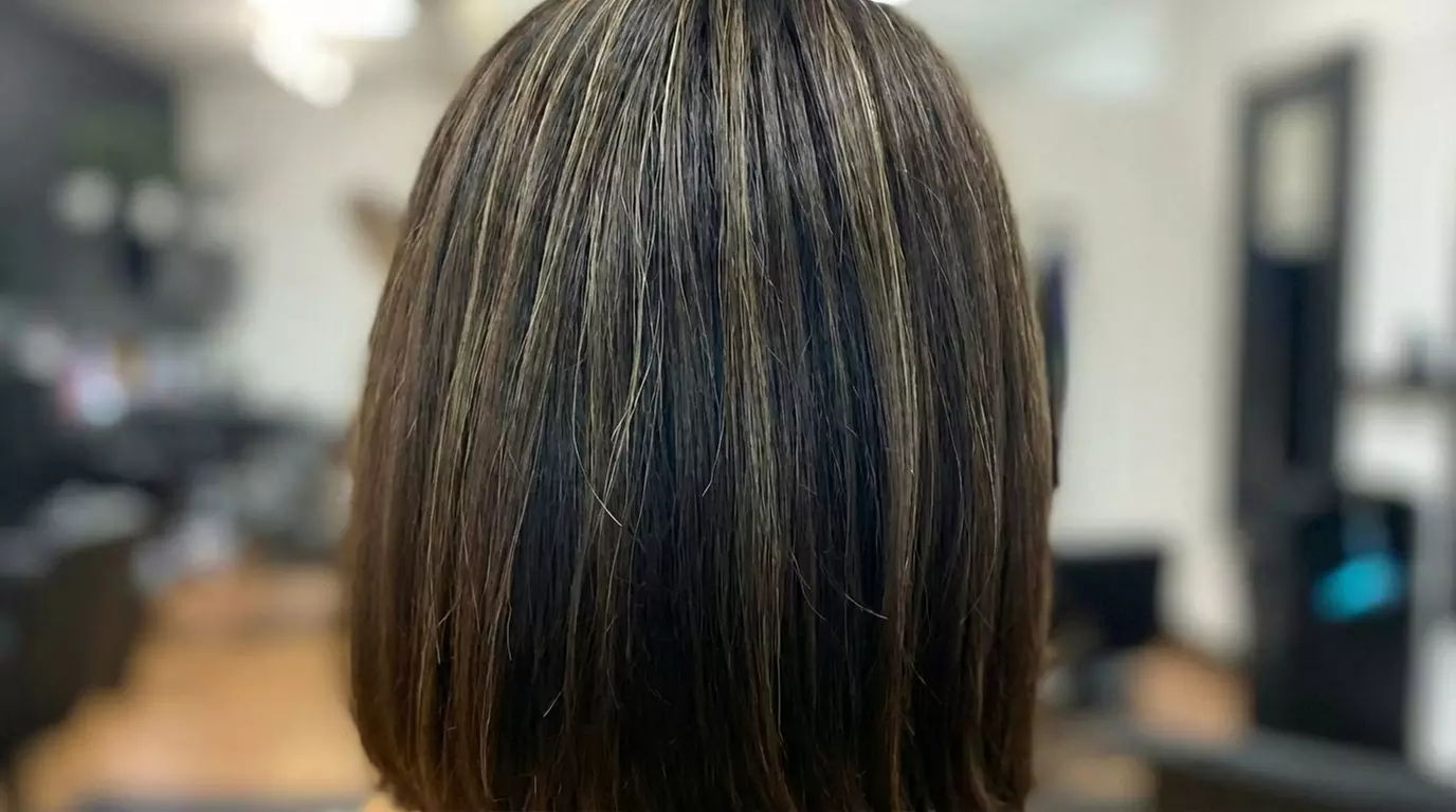 Style Up: Root Touch-up & Blowdry or Partial Highlight & Toner Options