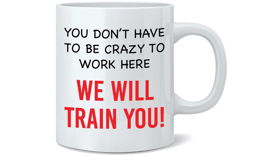 Image 11: One or Two Employee Novelty Mugs