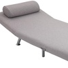 Image 8: HomCom Convertible Single Sleeper Chair Sofa Bed