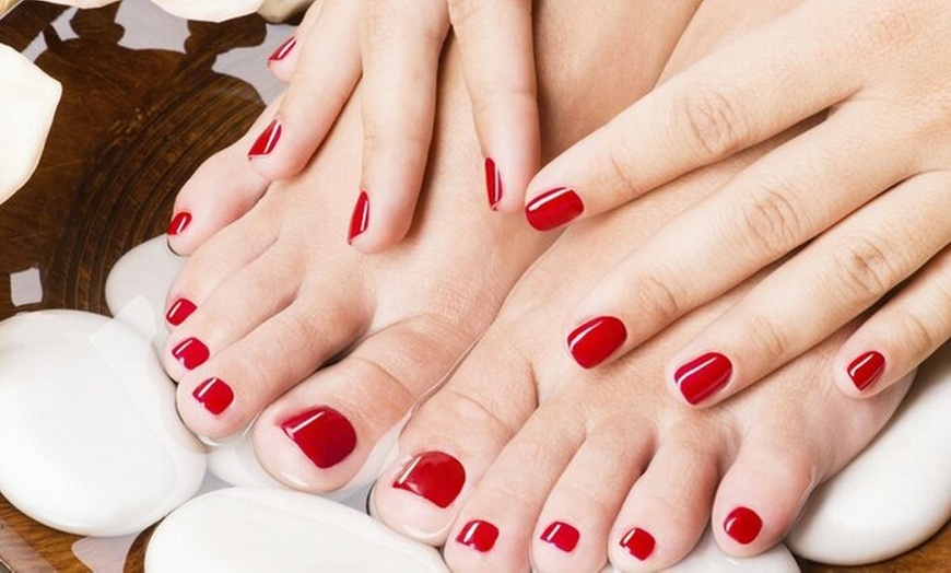 Image 2: Mani-Pedi at The Glam Fam Hair & Beauty Academy