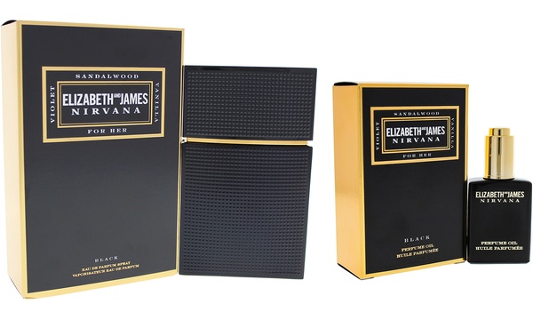 Elizabeth and james nirvana black store gift set