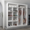 Image 10: Nicole Sliding Wardrobe with Central Mirror