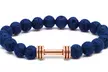 Men's Natural Stone Dumbbell Bracelet by Akor - Second Medium