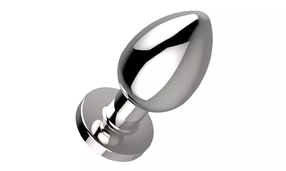 10 Frequency Wireless Remote Metal Vibrators Anal Plug Massager - Second Medium