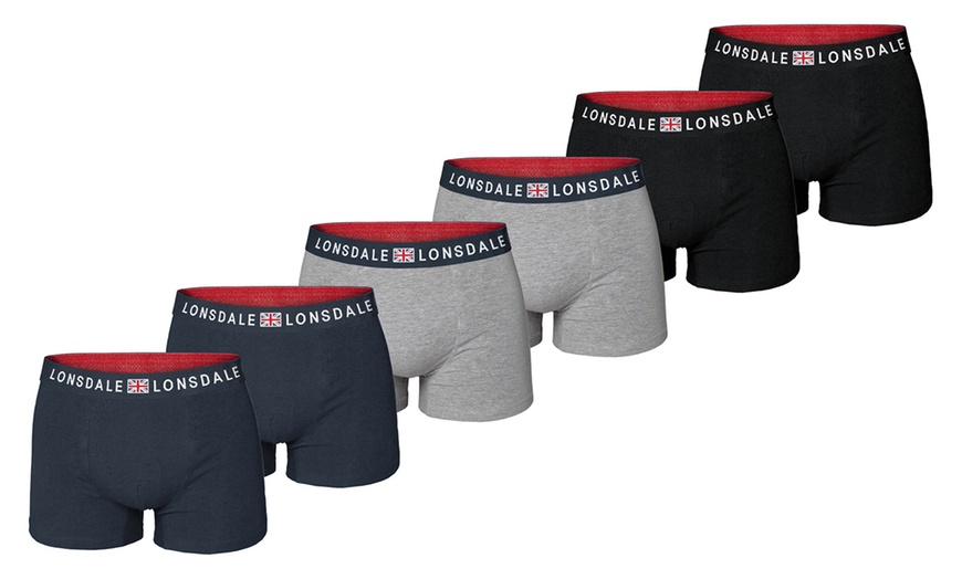 Image 3: 6er-Pack Lonsdale Herren-Boxershort oder Slip