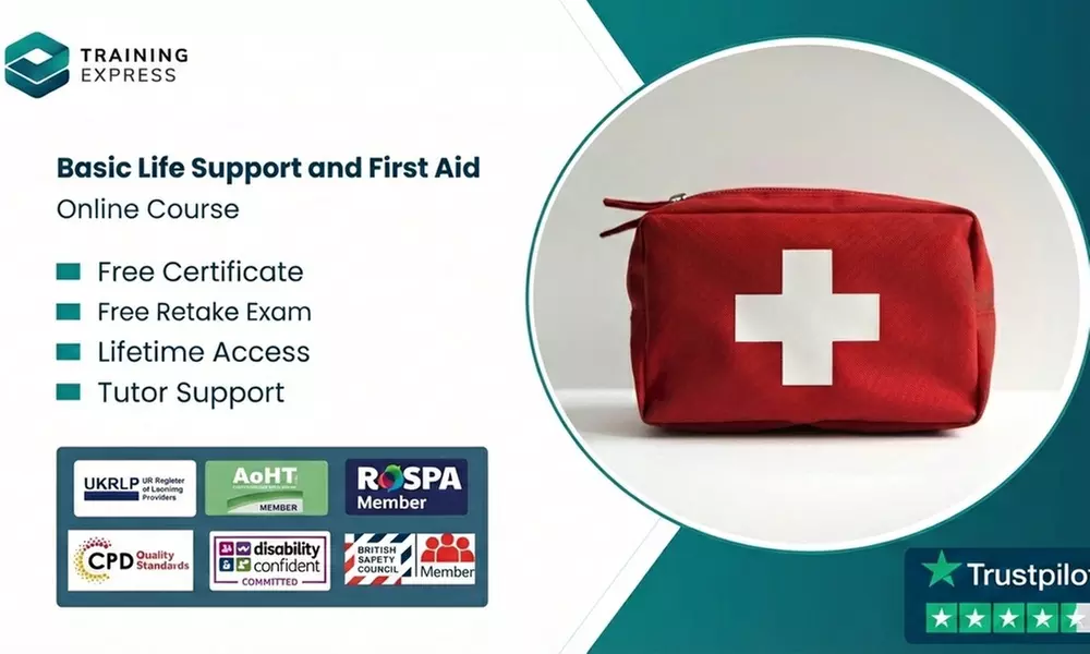 Basic Life Support and First Aid Online Course or Lifetime Membership to 2500+ Courses (Up to 40% Off) - Primary Image