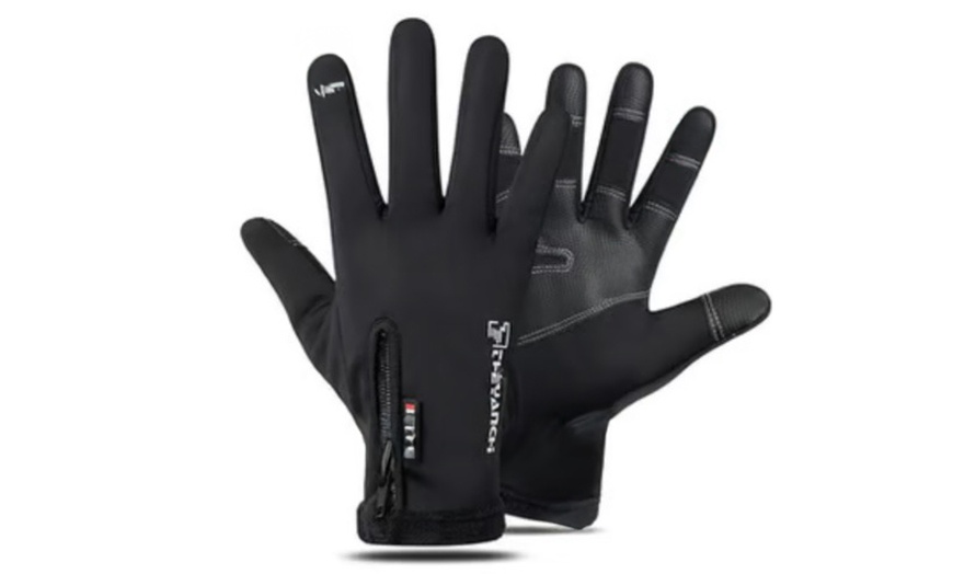 Image 4: 1x oder 2x Beheizbare Sporthandschuhe