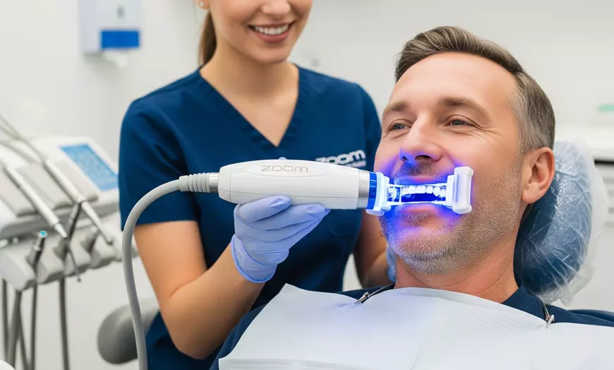 Image 1: In-Chair Teeth Whitening