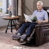 Image 3: HomCom Massage Recliner Lift-Chair