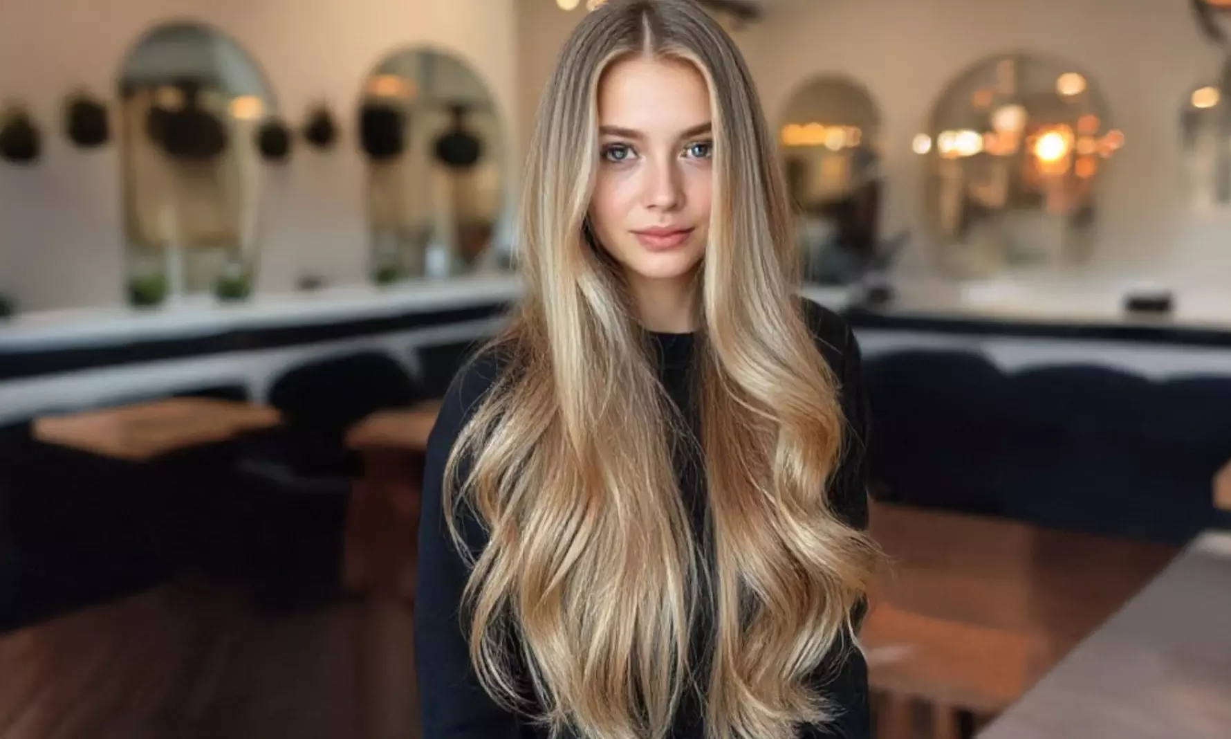 Luxury Hair Extension Makeover– 20'' K-Tips Included or Luxury Volume Package at DI Luxe Beauty (Up to 43% Off) - Primary Image