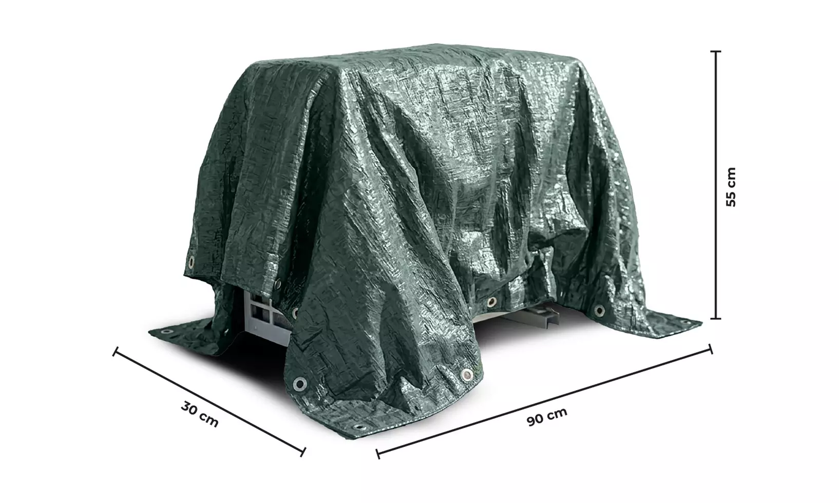 Abdeckung für Grill, Tisch, Sofa & mehr zum Schutz vor Regen & Schmutz