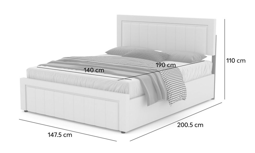 Image 15: Lit contemporain avec coffre de rangement Topeka, Kocoon
