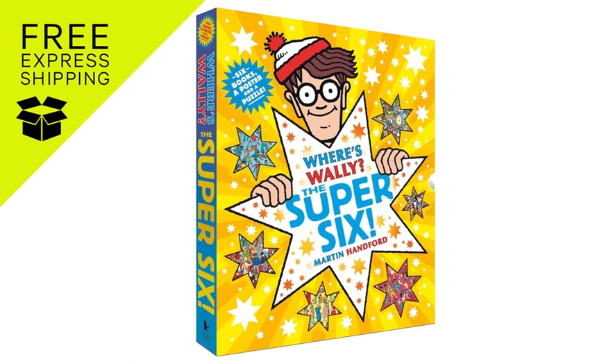 Image 1: Where's Wally The Super Six! Book Set