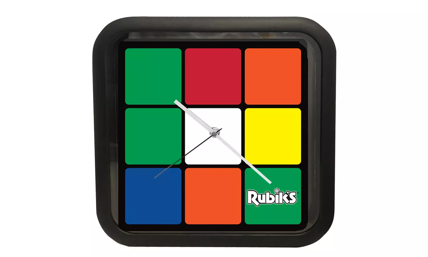 Rubik's Time To Solve Wall Clocks - Second Medium