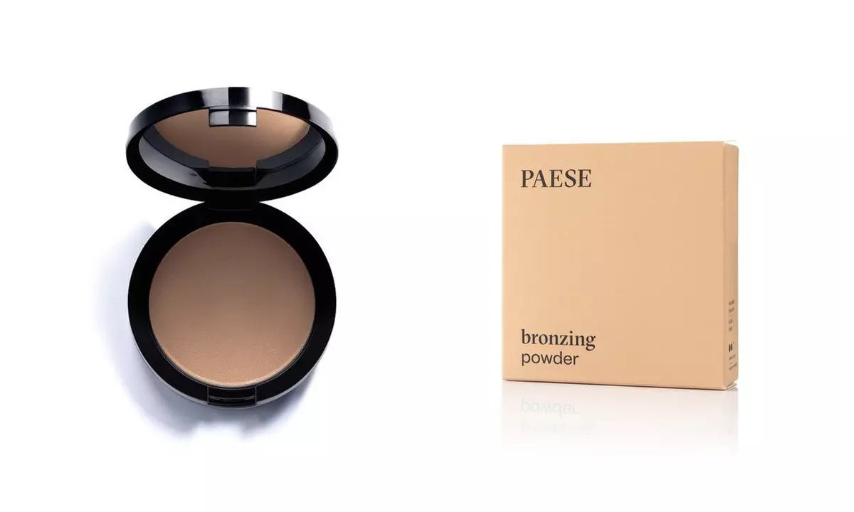 1 of 2 veganistische bronzing poeders van Paese