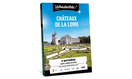 Coffret chateaux de La Loire : 2 entrées pour 1 visite au choix