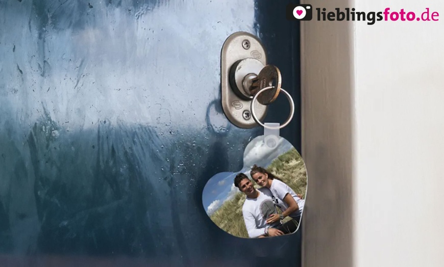 Image 1: Schlüsselanhänger mit Foto