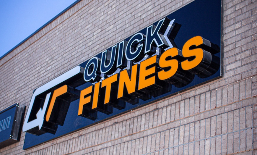Image 1: One or Two Months of Boot Camp, Boxercise, or Body Sculpt Classes at Quick Fitness (Up to 57% Off)