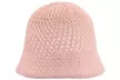 Women's Summer Knit Wide Brim Foldable Bucket Hat - Second Medium