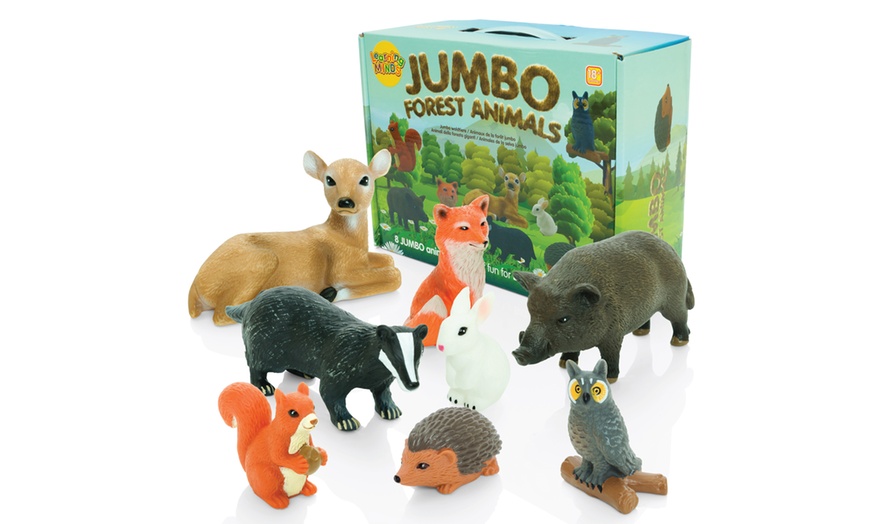 Image 7: Learning Minds Set of Eight Forest Animal Figures