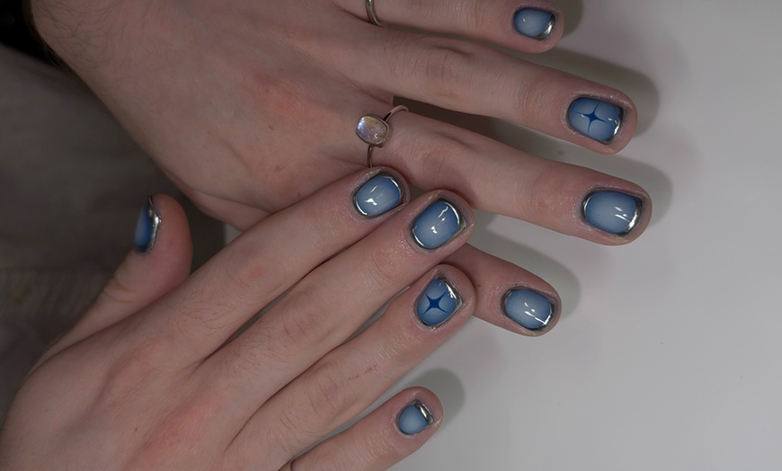 Image 9: Gel Mani-Pedi & Acrylic Full Set Nail Enhancement Packages