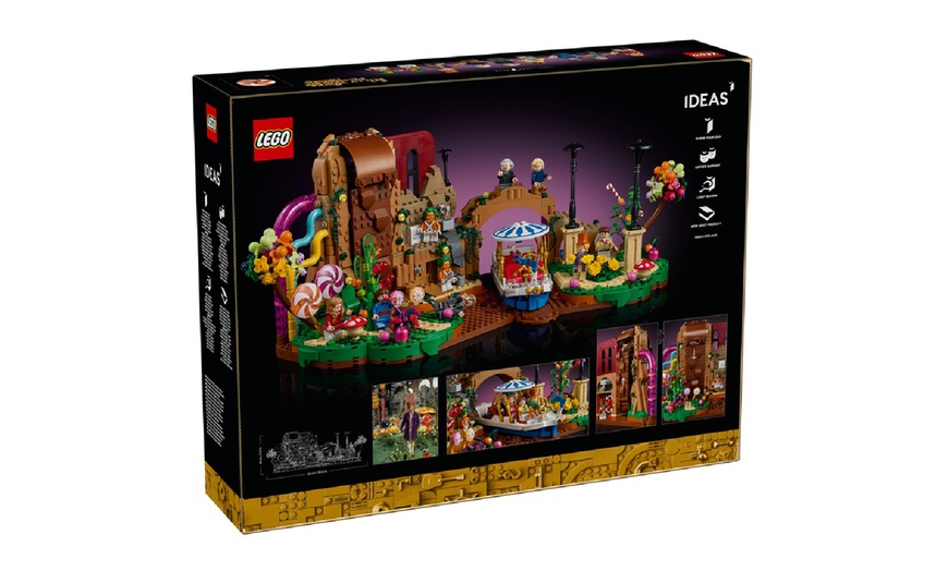 Image 5: LEGO Ideas Willy Wonka & the Chocolate Factory 21360