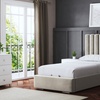 Image 5: Evangeline Panel Bed with Optional Ottoman Gas Lift Storage