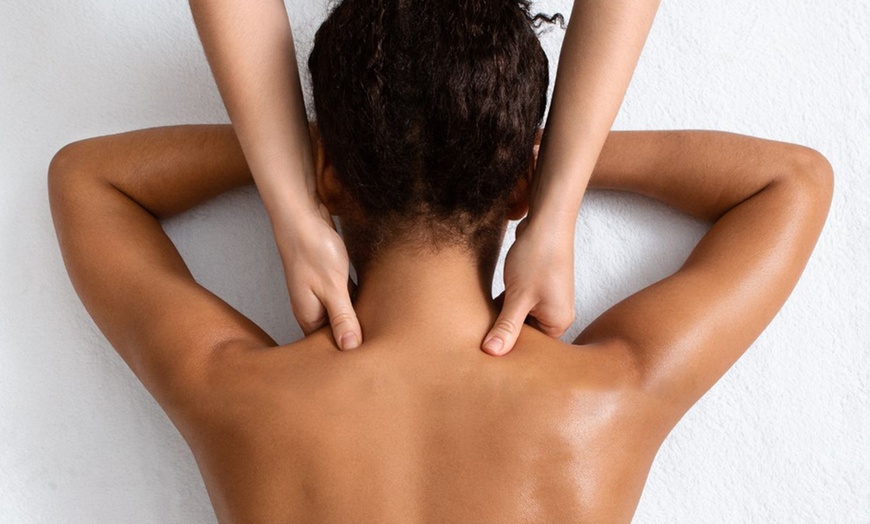 Image 1: Relax with 50 or 80-Min Therapeutic or Muscle Recovery Massage