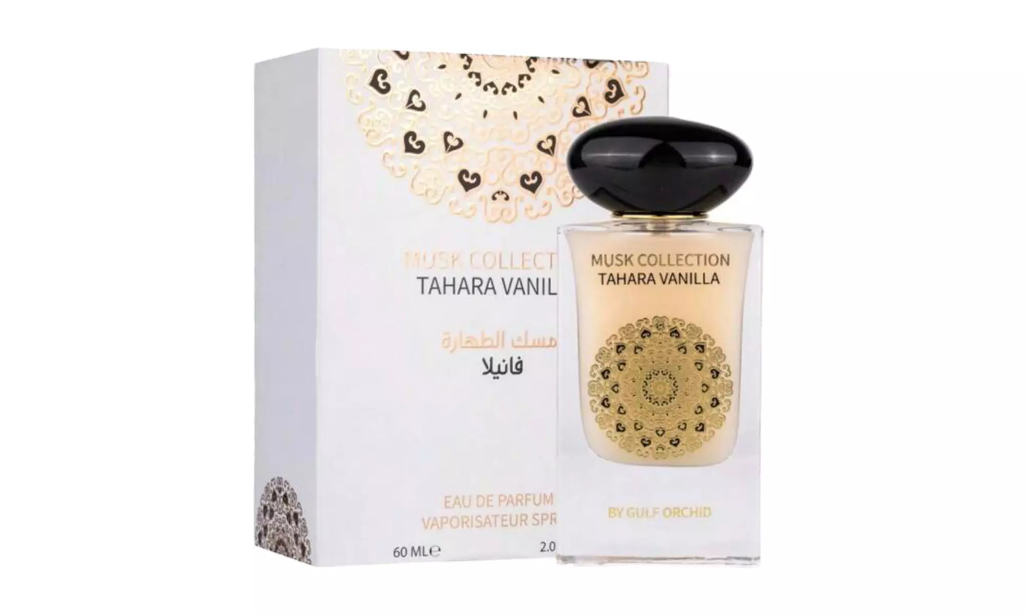 Eau de parfum pour femme Gulf Orchif collection Tahara Vanille 60 ml