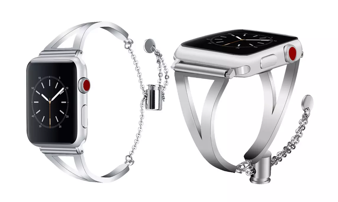 Bracelet Stainless Steel Cuff Band Strap for Apple Watch All Series