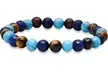 Men's Gemstone Beaded Bracelets - Second Medium