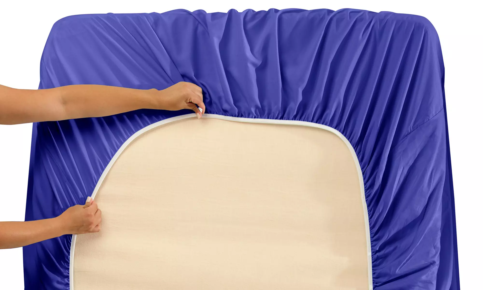Nestl Extra Deep Pocket Sheets - 18-24 Inch Fitted Bed Sheet Set - 6 Piece