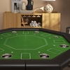 Image 7: SPORTNOW Poker Set and Foldable Poker Table 