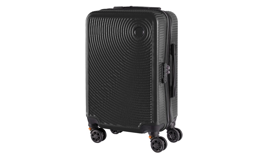 Image 35: ABS handbagage trolleykoffer in 10 kleuren