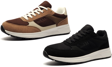 Nicce Men's Black Varyan Trainers: / Uk 7