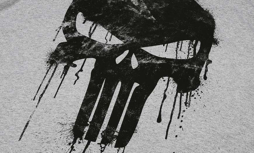 Image 11: Marvel Punisher Skull T-Shirt