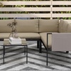 Image 1: Outsunny Five Seater Garden Corner Sofa Set