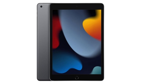 Apple Unisex Grey Refurbished Ipad 9Th Gen (2021) Excellent Grade 64Gb Wi-Fi