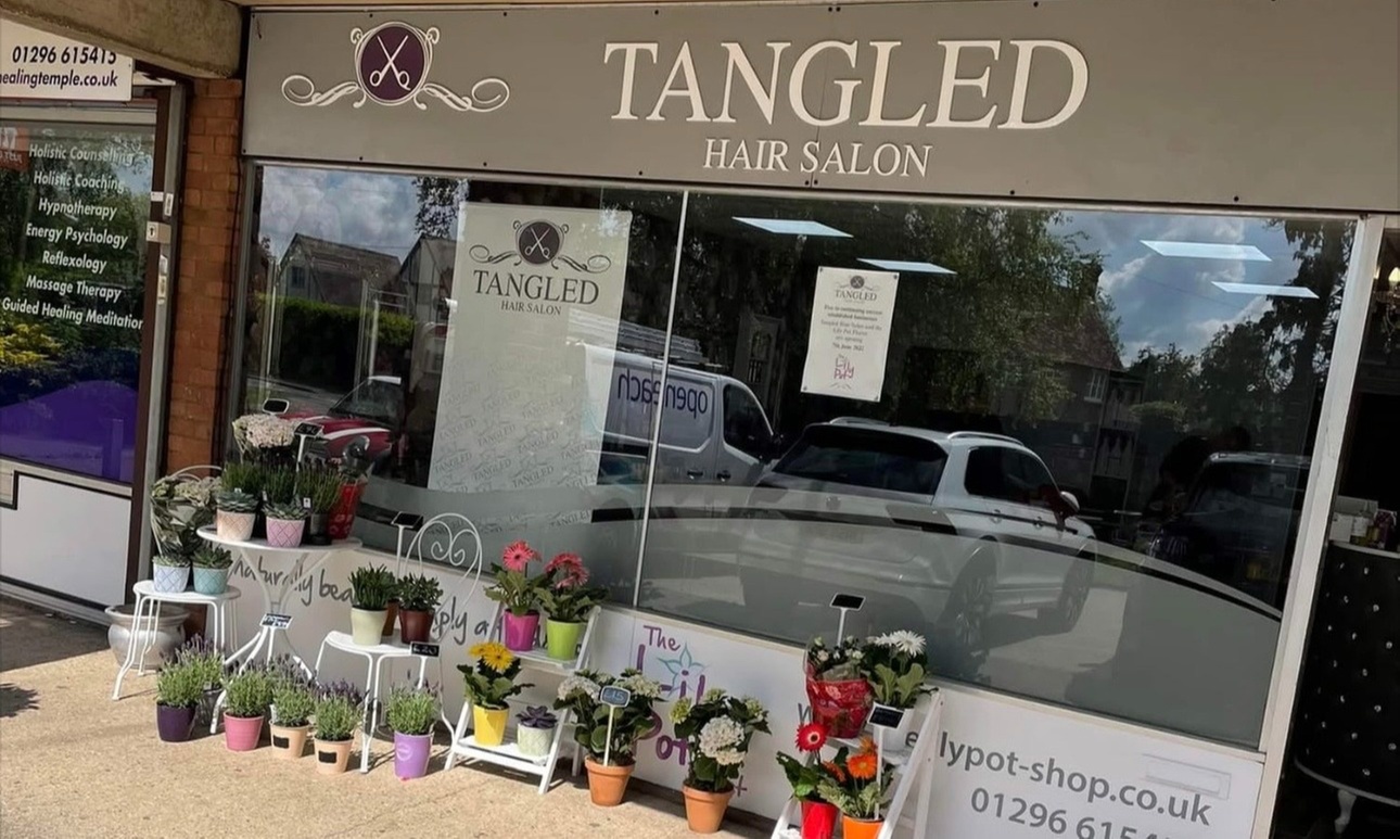 Up to 61% Off on Salon - Women's Haircut at Tangled Hair Salon